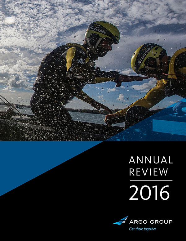 Cover of 2016 Annual Review