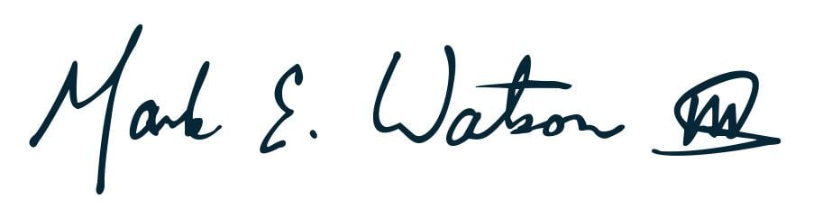Mark E. Watson signature